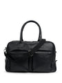 Oliver Spencer x Secret Trips Leather Travel Bag Black