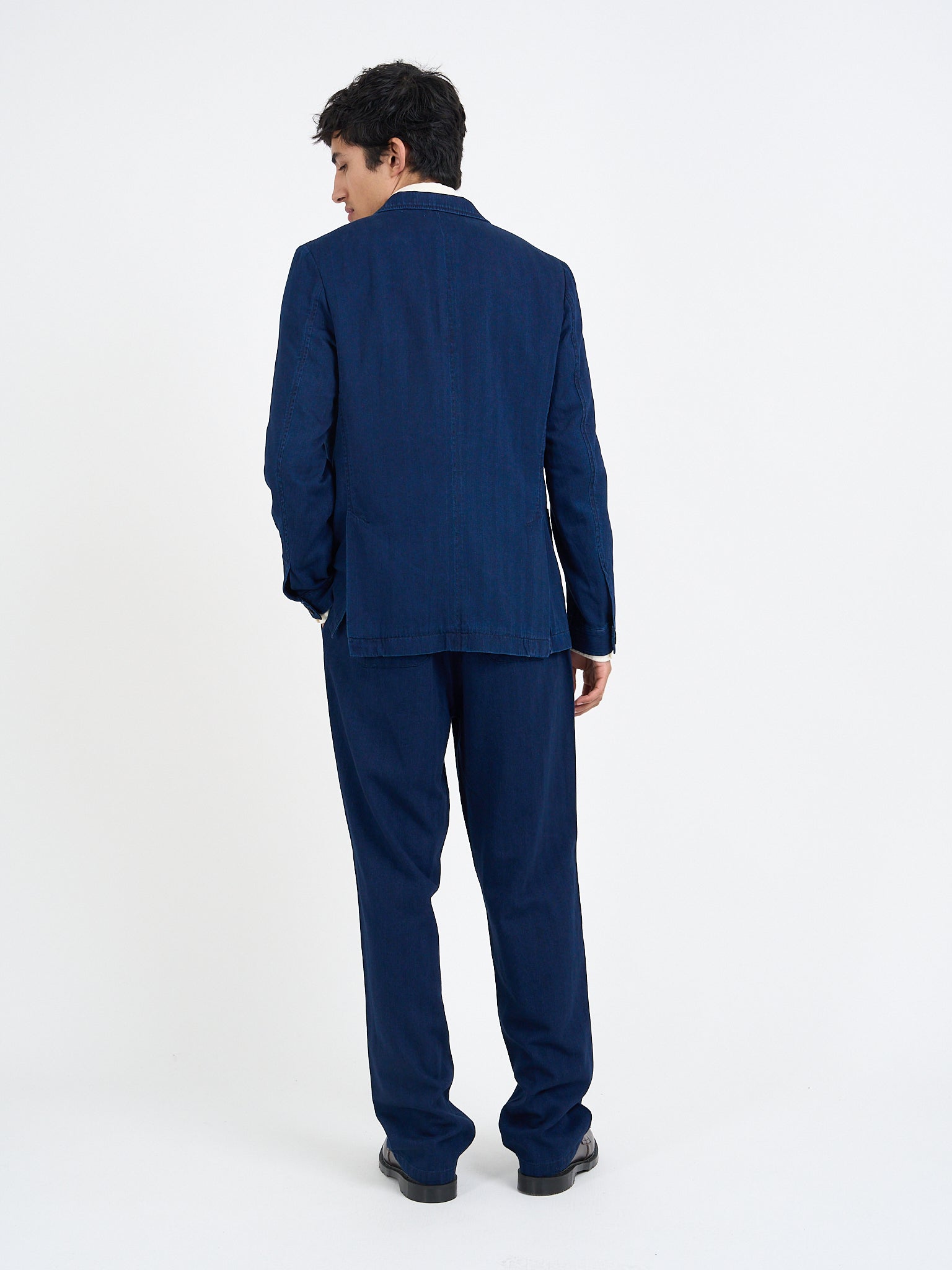 Double Breasted Jacket Faye Indigo Blue