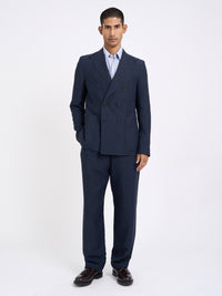 Silman Navy Double Breasted Suit