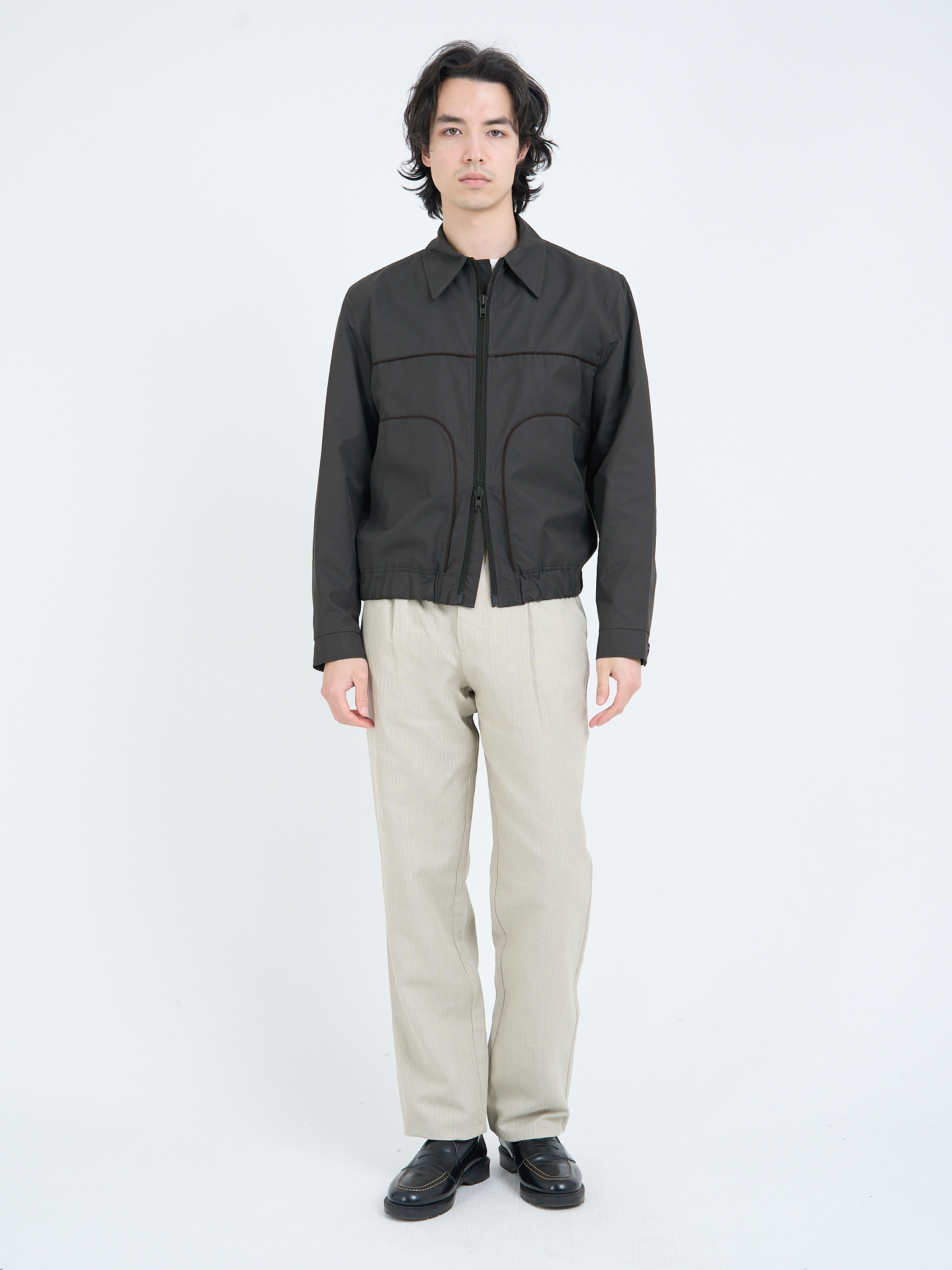 Bembridge Jacket Albers Charcoal