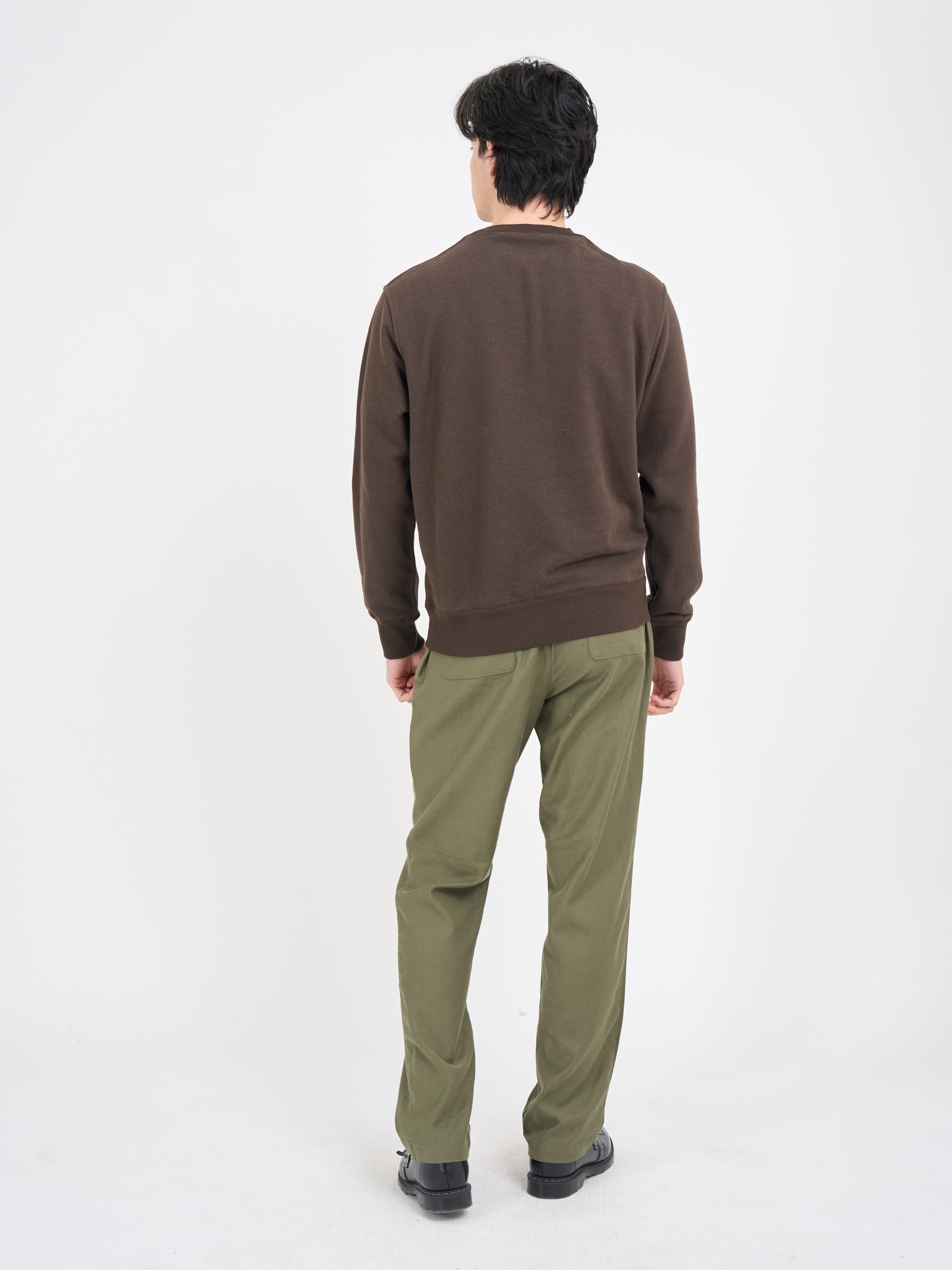 Drawstring Trousers Eastman Green