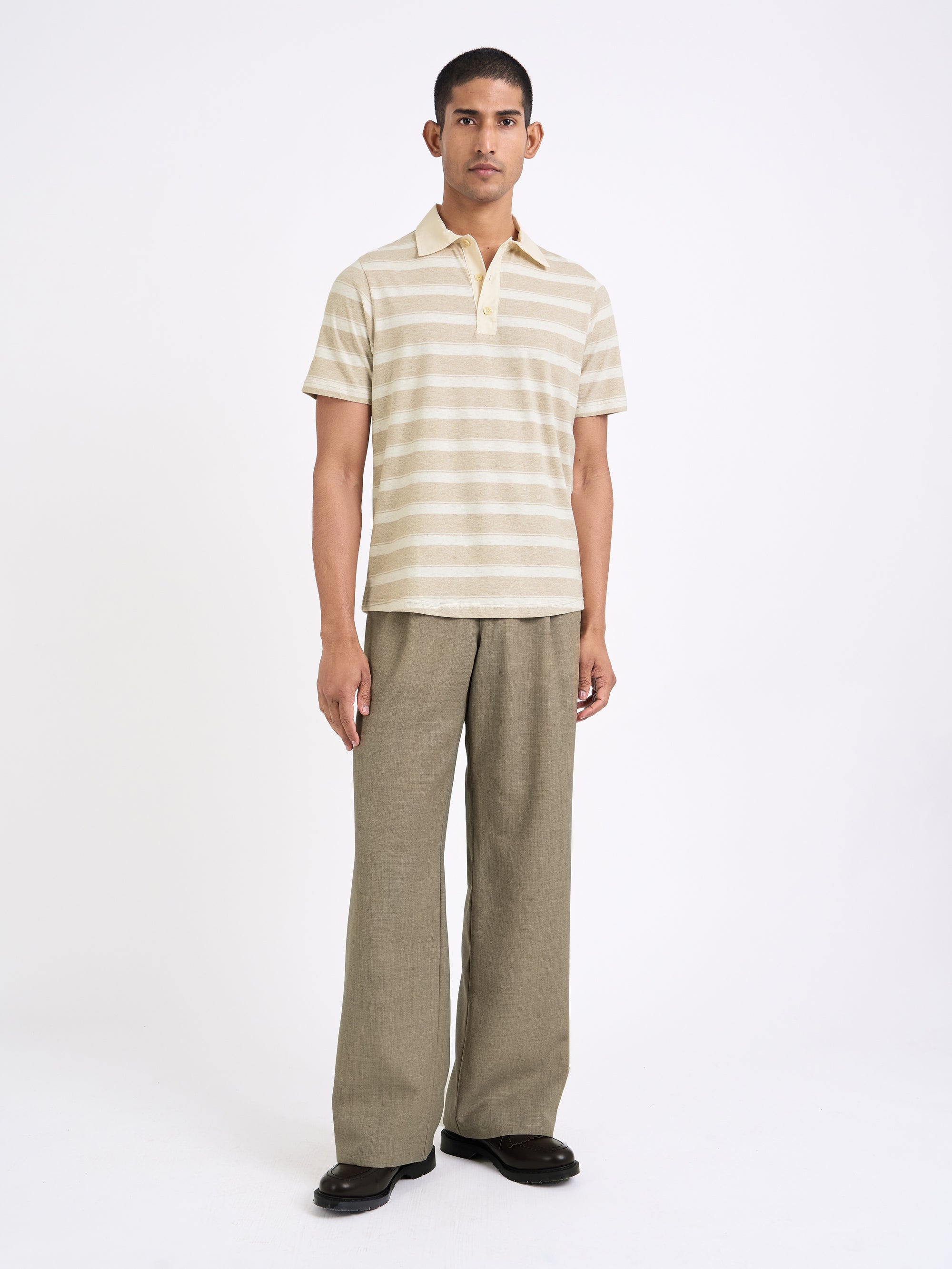 Stanfield Polo Shirt Judd Sand
