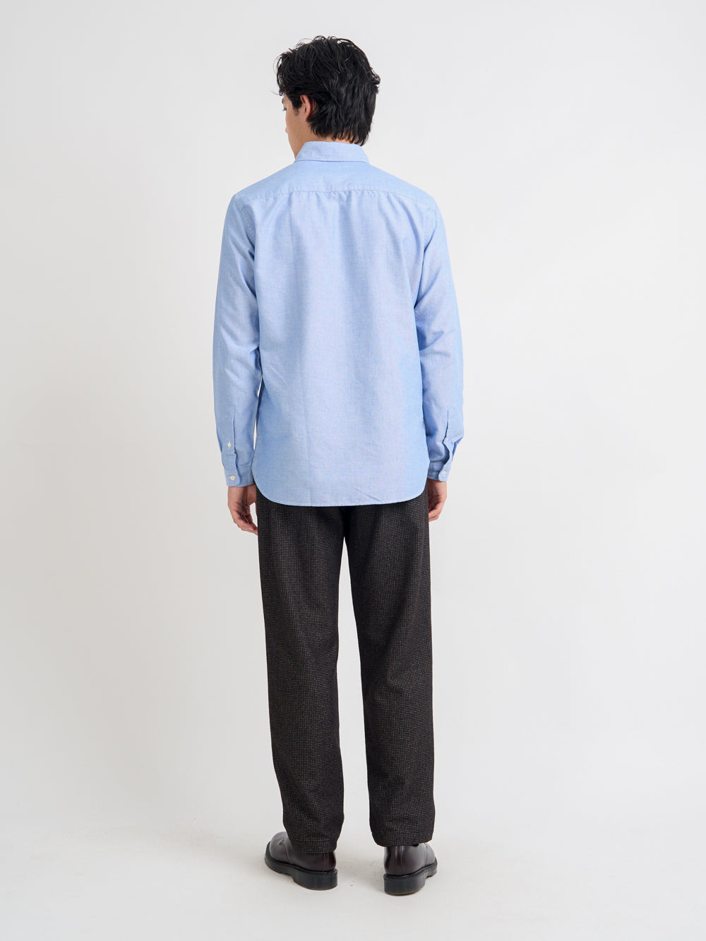 Brook Button Down Shirt Brecon Oxford Blue