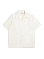 Cuban Short Sleeve Shirt Davey White