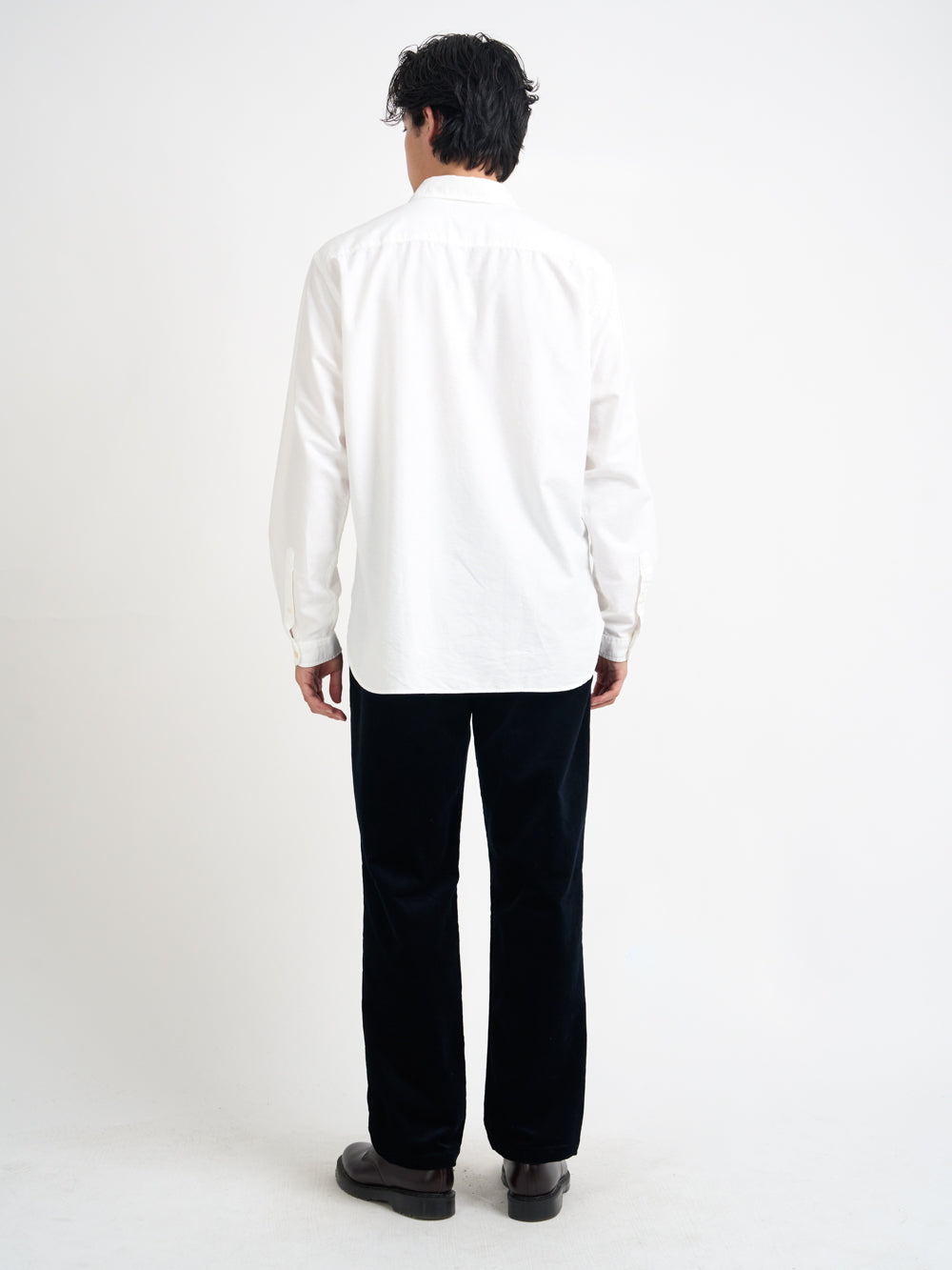 Atlanta Long Sleeve Shirt (Loose Fit) Brecon White