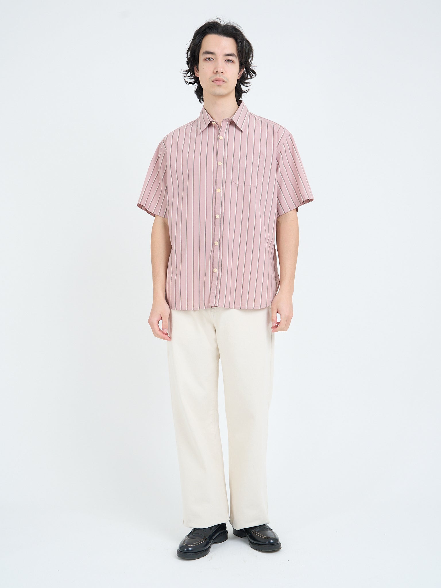 Atlanta Short Sleeve Shirt (Loose Fit) Ferguson Pink