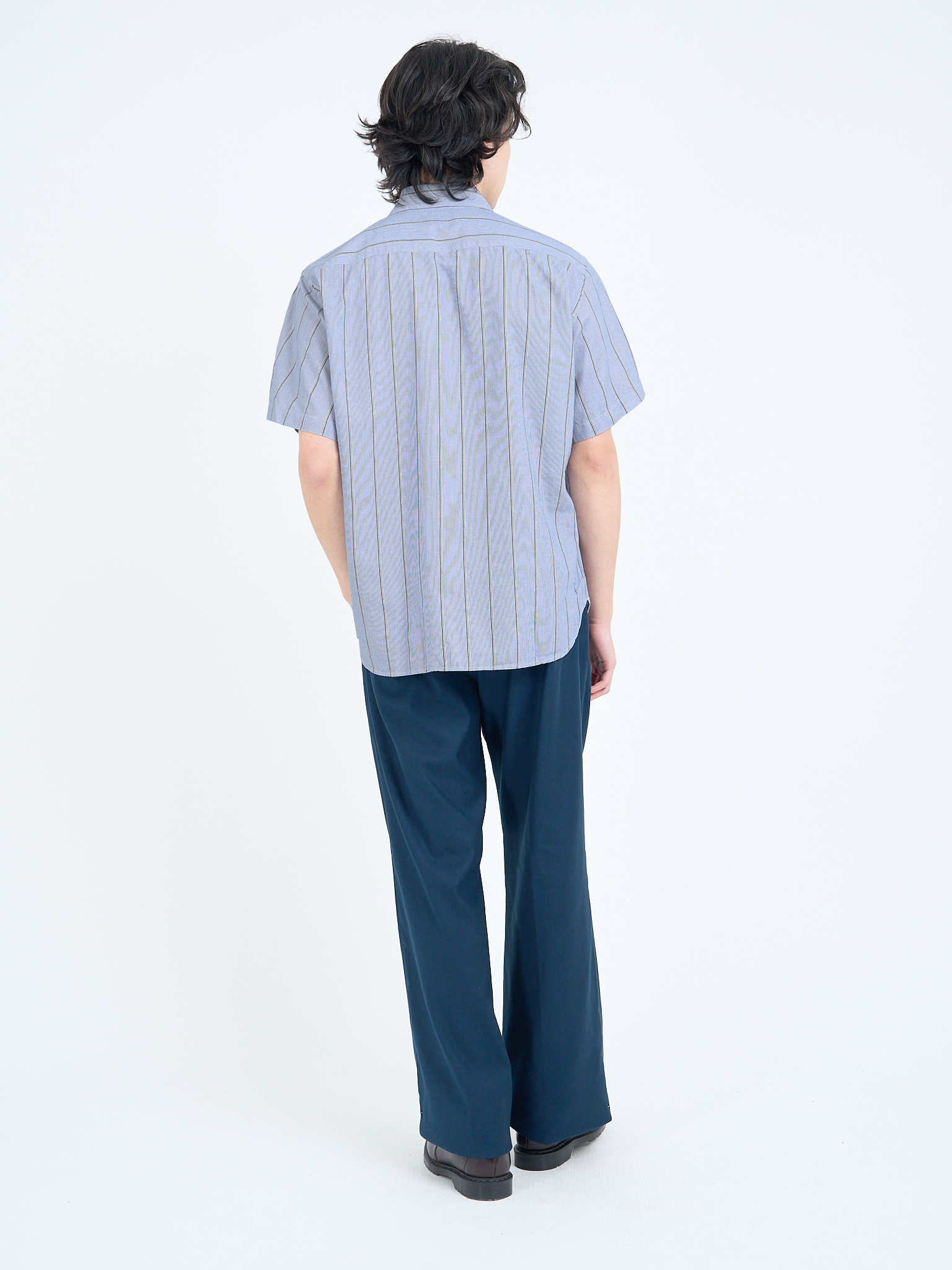 Atlanta Short Sleeve Shirt (Loose Fit) Pinwell Blue