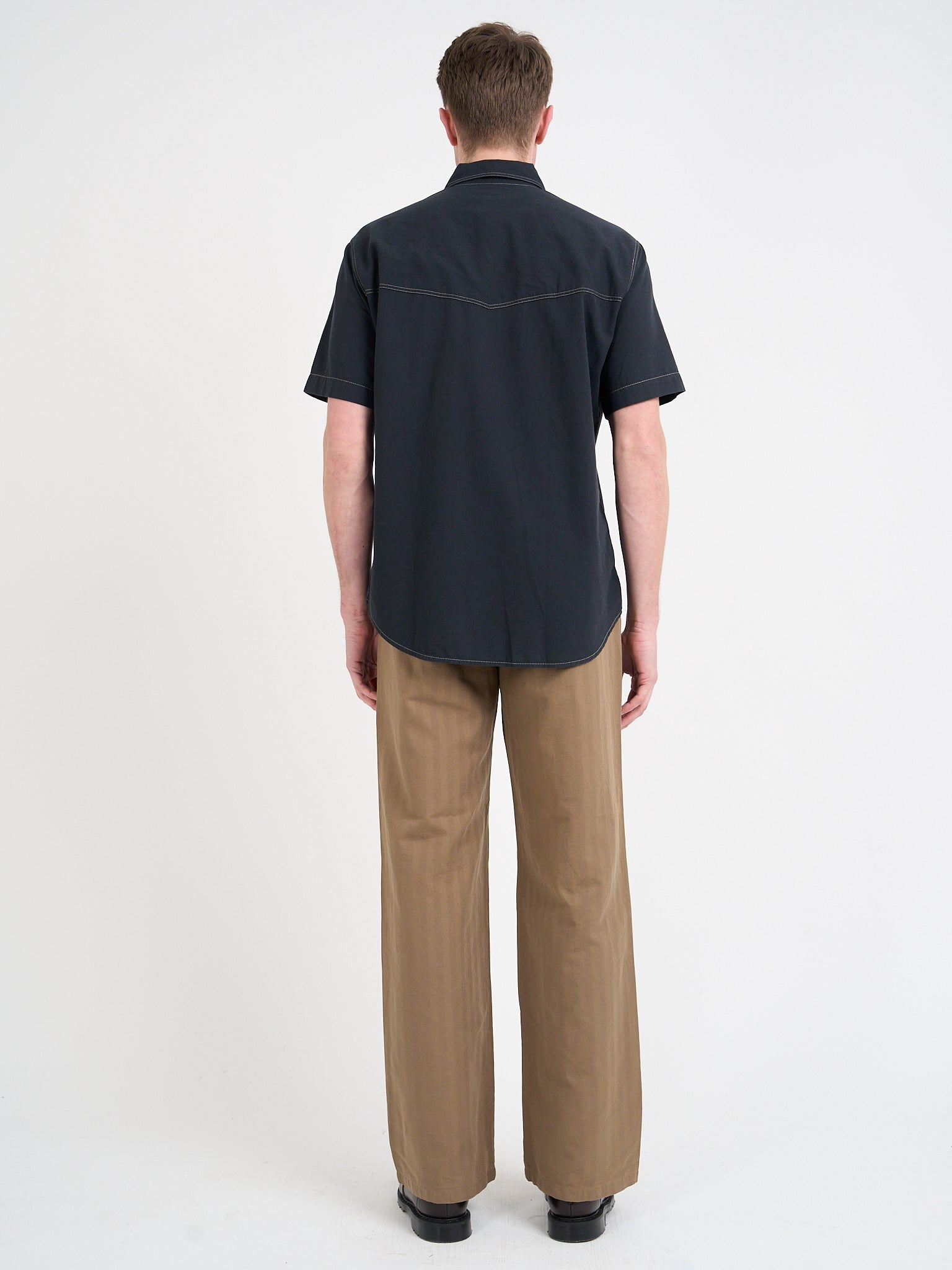 Quito Short Sleeve Shirt Donelly Charcoal