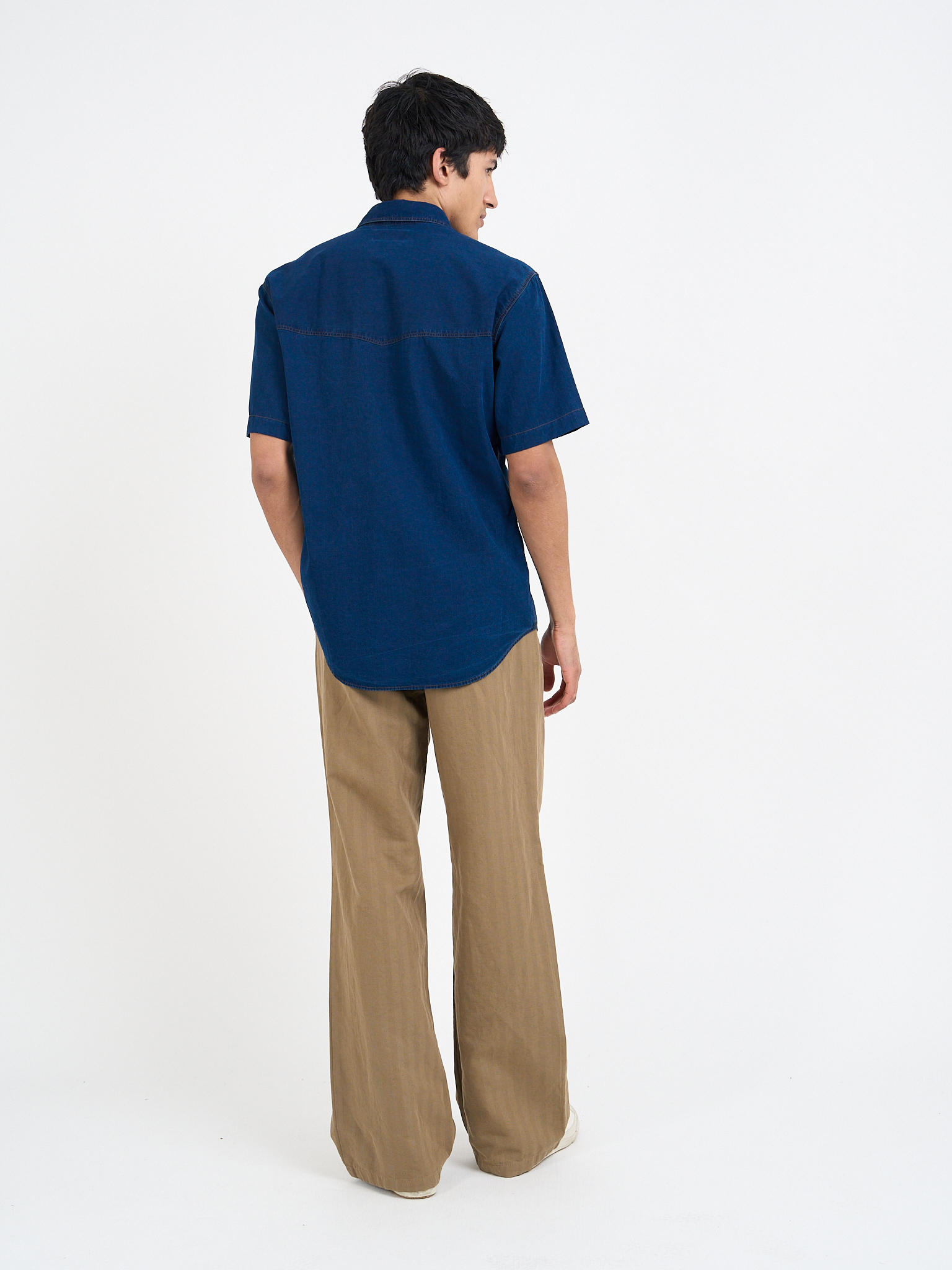 Quito Short Sleeve Shirt Wylie Indigo Rinse