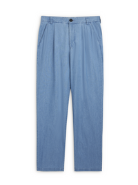 Morton Pleated Trousers Marden Indigo