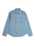 Oliver Spencer Light Indigo Denim Western Shirt